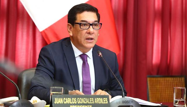 Juan Carlos Gonzales, de Fuerza Popular. (Foto: Congreso de la República)