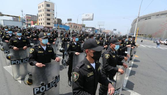 Policías saldrán a reforzar la seguridad para el 31 de octubre. (Foto: GEC)