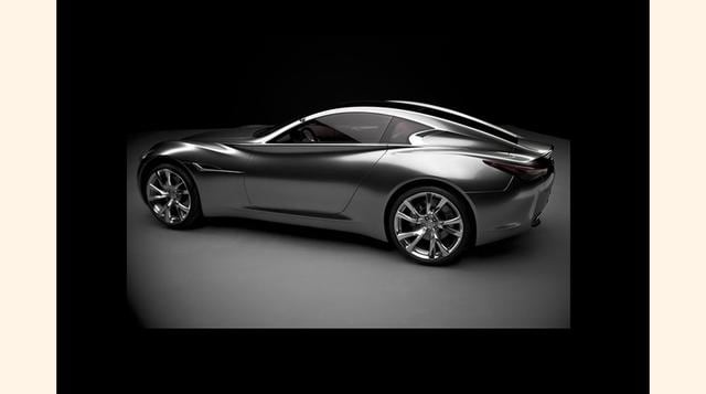 El Infiniti Q80 Concept promete ser uno de los coches más de aspecto futurista y con un perfil suave ininterrumpida por los espejos laterales. (Foto: Bloomberg)