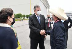 Presidente Pedro Castillo llegó a México para participar de la cumbre de la Celac