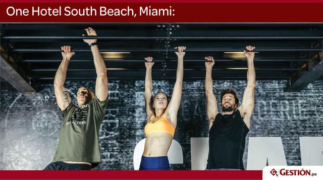 Si se tratara de otro hotel en Miami Beach, quizá no. Pero el One Hotel South Beach es tan evidentemente sostenible (madera de deriva, corales reciclados, paredes a base de biomateria vegetal) que es el sitio ideal para lanzar el primer Gimnasio Espartano