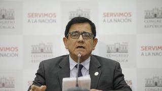 José Williams anuncia que toda la parte administrativa en el Congreso “está en evaluación”