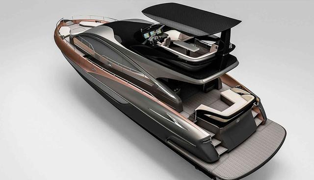 FOTO 2 | La compañía dijo que el yate cuenta con una proa más fuerte, un techo de fibras de carbono y líneas redondeadas en la cubierta, que con este estilo se acerca más a la “finura L”.
 
Para conocer más vea la siguiente foto galería.
 
El yate recién lanzado no tiene rival, es el vehículo de transporte más grande jamás producido con las etiquetas de Lexus.