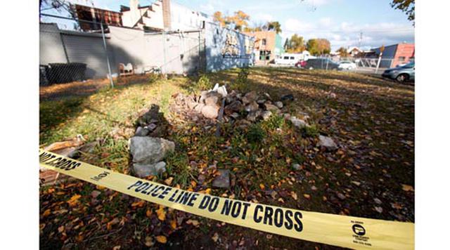 Detroit, Estados Unidos. Homicidios: 309. Población: 688.701. Tasa de homicidios: 44.87. En la imagen: Cinta policial delimita la zona donde diez personas fueron asesinadas a tiros en una barbería en Detroit.