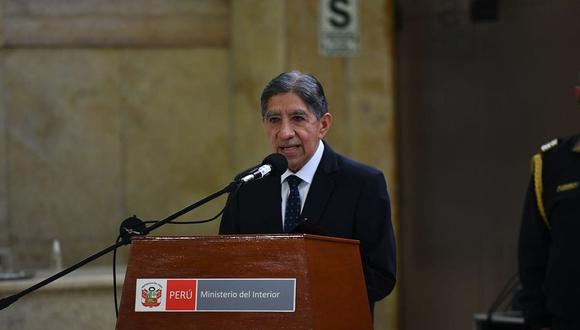 Avelino Guillén aseguró que respetará los ascensos en la PNP. (Foto: Mininter)