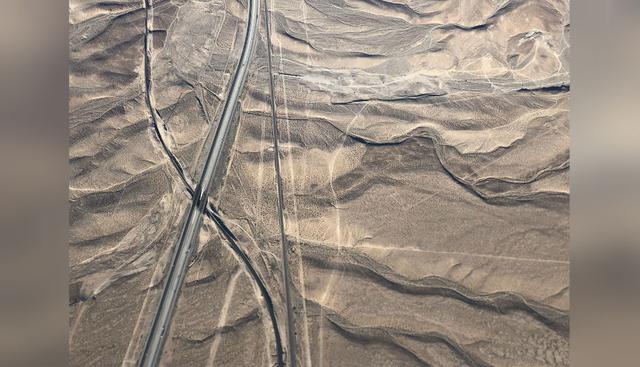 FOTO 8 | 'Human vs. Nature'. Primer puesto en la categoría Paisaje. Imagen tomada entre Nevada y Arizona, con un iPhone 8 Plus. (Foto: Charles Thomas)