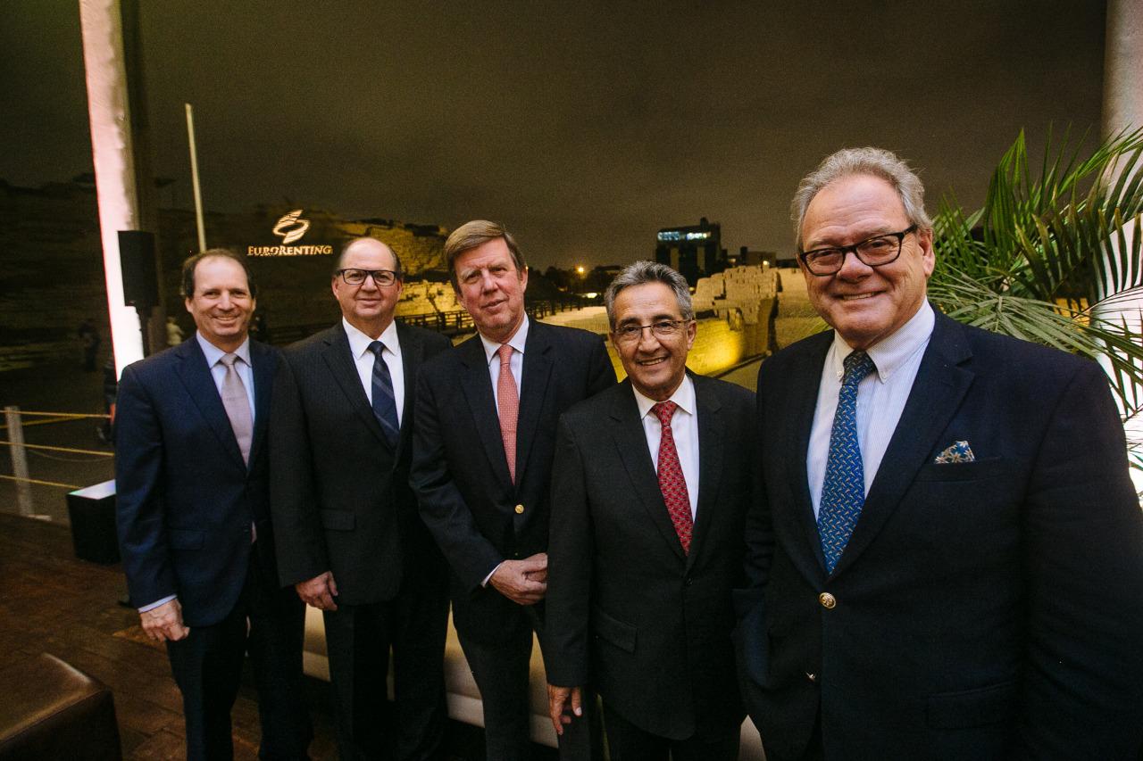 Andreas Von Wedemeyer, Francisco Rivera , Tomás Bottiger, Francisco García Calderón y Javier Barreda 