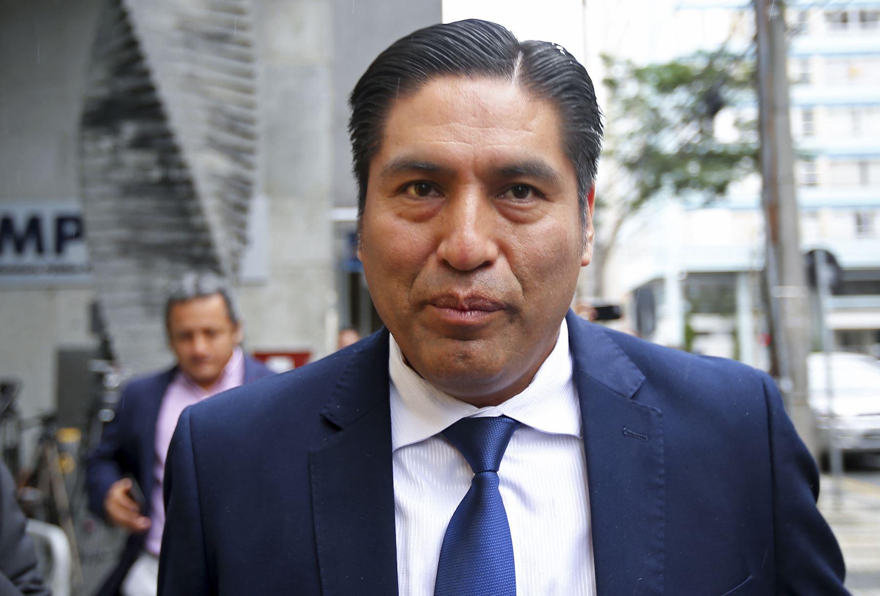 El fiscal Carlos Puma, del Equipo Especial Lava Jato, firmó el acuerdo preliminar de colaboración con la constructora OAS. (Foto: GEC)