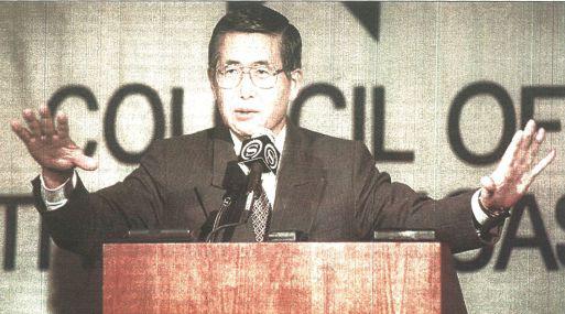 El jefe de Estado, Alberto Fujimori, manifestó que el efecto “banana daiquiri” no tuvo ninguna repercusión en la economía peruana porque lo paramos a tiempo.