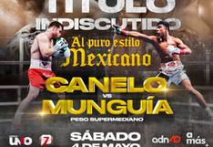 BOX Azteca transmitió la pelea completa entre Canelo y Munguía (05/05/2024)