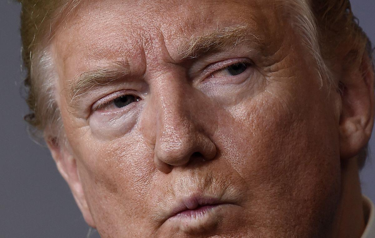 El presidente de Estados Unidos, Donald Trump, insinuó que podría cancelar sus ruedas de prensa diarias. (AFP/OLIVIER DOULIERY).