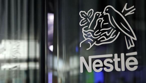 El logotipo de un nido de pájaro se exhibe en la sede de Nestlé SA en Vevey, Suiza, el miércoles 12 de febrero de 2019. Fotógrafo: Stefan Wermuth/Bloomberg