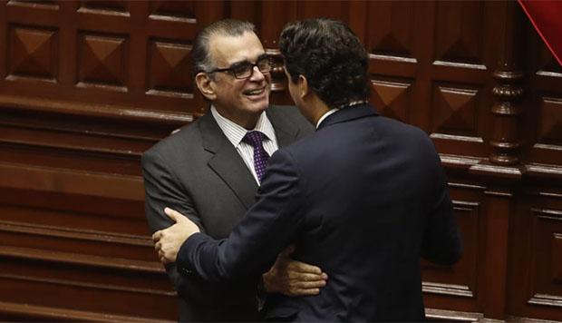 Pedro Olaechea venció a Salaverry y presidirá la Mesa Directiva para el periodo legislativo 2019-2020. (Foto: César Campos / GEC)