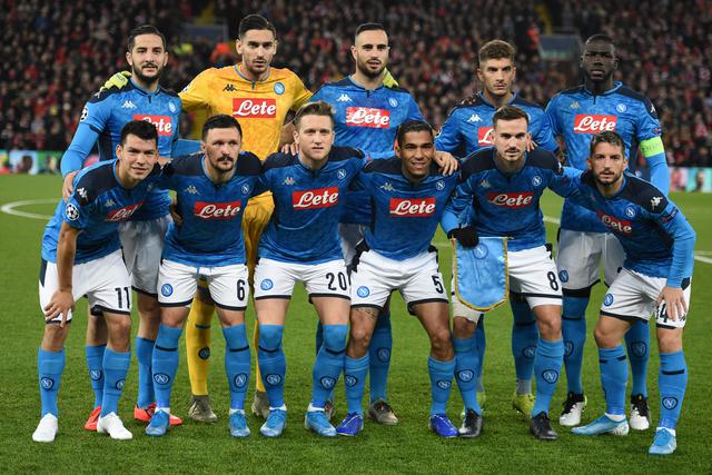 Napoli con 27 Jugadores en el plantel cuesta 743.85 Millones de dólares (Foto: AFP)