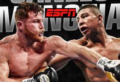 ESPN KnockOut transmitió la pelea Canelo vs. Munguía (04/05/2024)