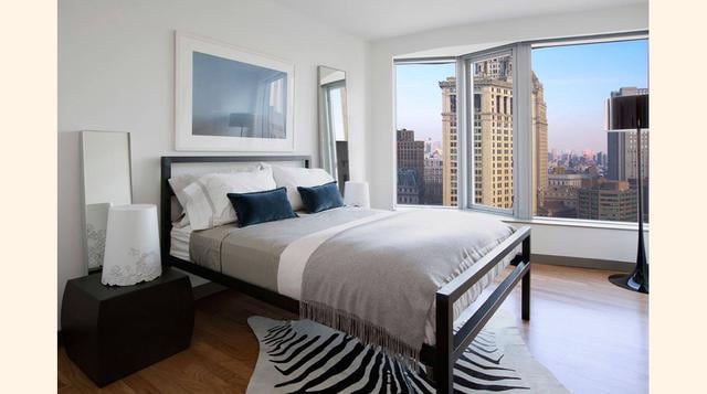 New York By Gehry (Nueva York, EE.UU.). Consta de 903 viviendas, desde estudios de 46 m2 a las ‘residences’ y los ‘penthouses’, con cuatro dormitorios y más de 150 m2.