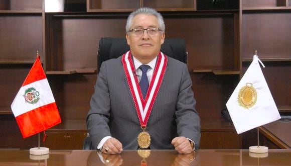 Juan Carlos Villena Campana, Fiscal de la Nación (i).