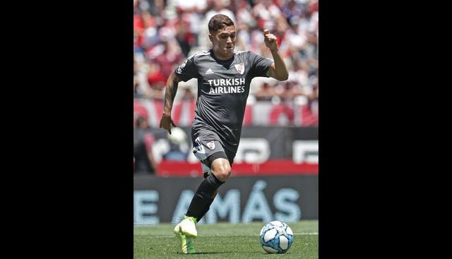 3.- Juan Fernando Quintero, en 16.6 millones de dólares. (Foto: AFP)