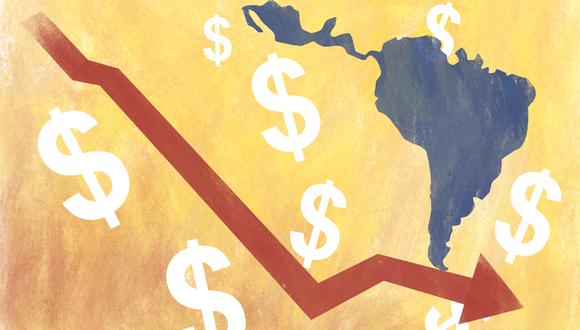 Las acciones financieras de América Latina se han visto afectadas por la inestabilidad mundial (Ilustración: víctor aguilar rúa)