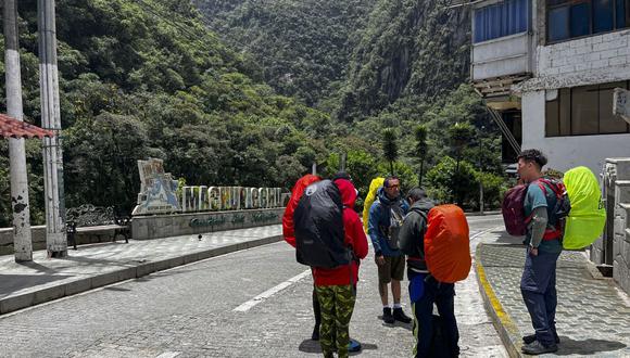Las actividades en Machu Picchu están paralizadas desde el jueves en que diversos grupos vinculados al turismo local ahondaron una protesta contra el Ministerio de Cultura por la contratación de la empresa Joinnus. (Foto de Carolina Paucar / AFP)