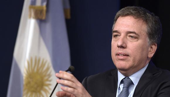 El ministro de Hacienda de Argentina, Nicolás Dujovne. (Foto: AFP)