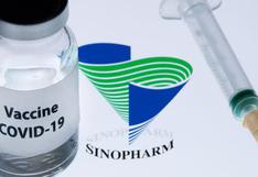 Inmunización con vacunas de Sinopharm es efectiva únicamente con dos dosis, sostiene Ugarte