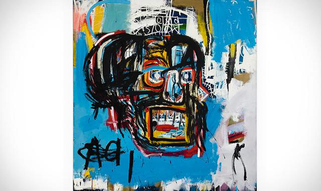 Un total de 2.3 &quot;Untitled&quot; de JM Basquiat,  la pintura más cara del mundo en 2017. (Fuente: AFP)