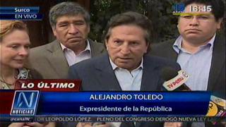 Alejandro Toledo a congresistas: "No saquen rentabilidad política al tema del trabajo digno"