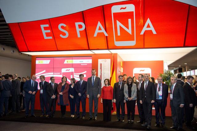 En la apertura del Congreso Mundial del Móvil de Barcelona, que se celebra hasta el jueves, el rey de España Felipe VI habló de la "revolución en nuestras vidas y economías" que conllevará. (Foto: AFP)