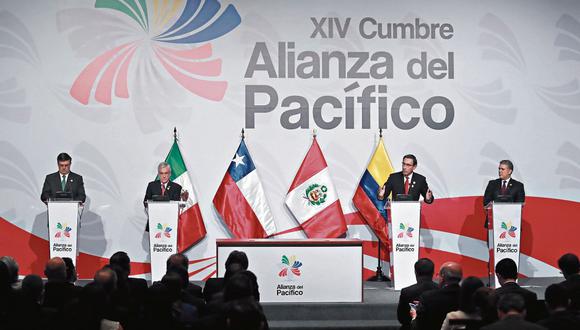 Durante los últimos 21 años Perú ha crecido por encima de lo mejor de la región en materia económica. Esto es la Alianza del Pacífico.  (Foto: GEC)