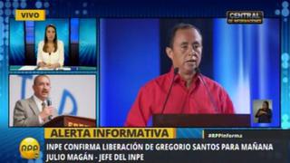 Gregorio Santos tendrá que esperar hasta mañana para salir de la cárcel