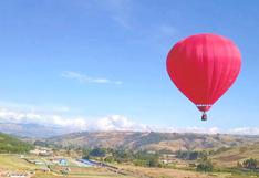 Cusco desde el cielo: despega el primer globo aerostático para turistas