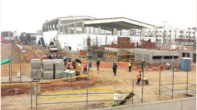 El presupuesto por este complejo deportivo en La Videna llega a los S/. 162 millones. Las obras comenzaron en enero último y terminarán en octubre próximo. (Foto: Wilfredo Huanachin)