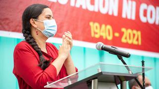 Verónika Mendoza planeta “recuperar la soberanía” sobre el gas natural