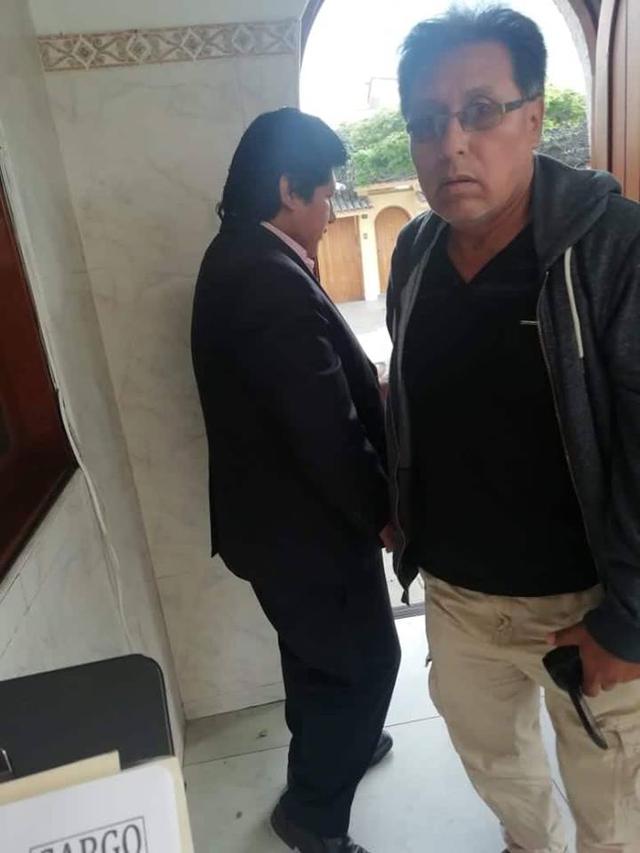 Edwin Oviedo fue retirado de su vivienda por la Policía y la fiscalía. (Foto: Difusión)