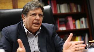 Alan García critica al FMI por instar a América Latina a no caer en la nueva mediocridad