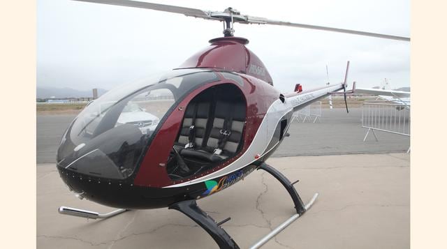 Helicóptero RotorWay es un helicóptero con todas las funciones que requiere un entusiasta para construir.