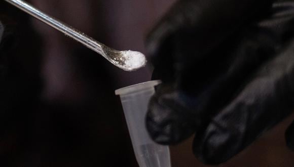 En 2020 la producción de cocaína ascendió a más de 2,000 toneladas, un récord, según el informe. (Photo by JUAN PABLO PINO / AFP)