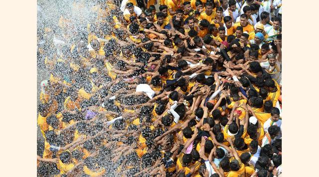 Según el hinduismo, Krisna es una de las 10 reencarnaciones del dios Visnú. Según el krisnaísmo, éste sería el dios principal. (foto.msn)