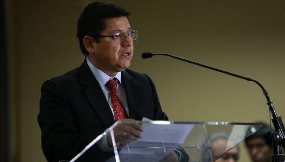 Eduardo Vega indicó que se necesita delimitar la vacancia presidencial por incapacidad moral permanente. (Foto: Lino Chipana/ El Comercio)