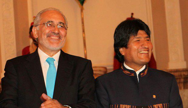 Evo Morales y Carlos Mesa. (Foto: EFE)