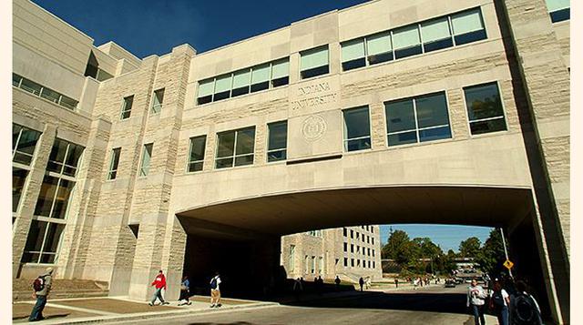 Indiana University. Su Programa Kelley Direct se ubicó en quinto lugar.  El salario de sus egresados alcanza los US$120,352 al año. (Foto: Bloomberg)