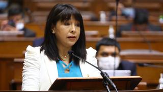 Mirtha Vásquez exige a ministro de Energía asistir a comisión que ve renegociación de Camisea