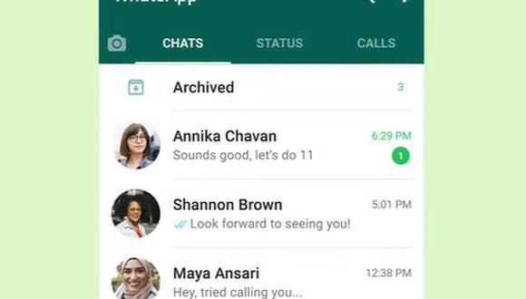 ¿Quiere que la pestaña de chats "archivados" desaparezca de WhatsApp? Use este truco.  (Foto: @whatsapp / Instagram)