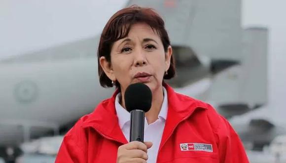 La ministra de la Mujer, Nancy Tolentino, dijo que todo el gabinete respalda a la titular del Minsa, Rosa Gutiérrez.