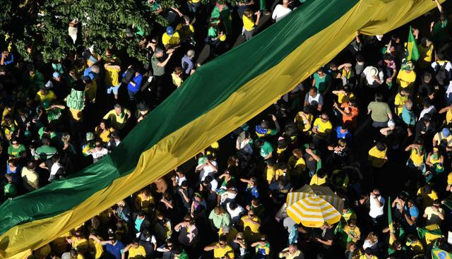 En capitales del norte, como Sao Luis (Maranhao) y Belém, en el amazónico estado de Pará, se evidenció también la fuerza de los simpatizantes. (Foto: AFP)