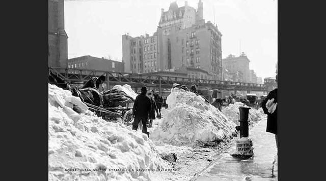 1. La gran nevada de 1899.     Duró alrededor de 4 días y no solo trajo una cantidad excesiva de nieve sino también cifras de temperatura record hasta la época. Sorprendentemente esta tormenta afectó mas a los estados del sur de EEUU que a los del norte y