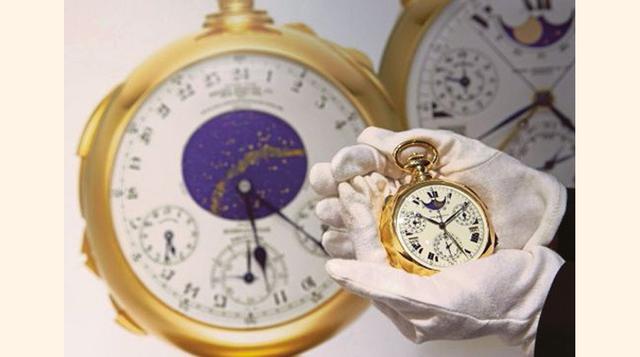 El Patek Philippe Henry Graves Supercomplication fue fabricado por el relojero suizo en cinco años. (Foto: Meg Ricos)