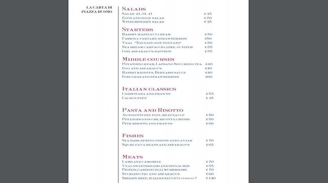 17. Piazza, Duomo Alba, Italia. Los precios van de 45 a175 euros.