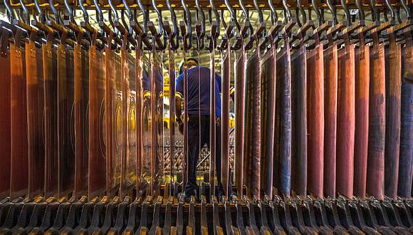El cobre abrió a la baja este viernes. (Foto: AFP)